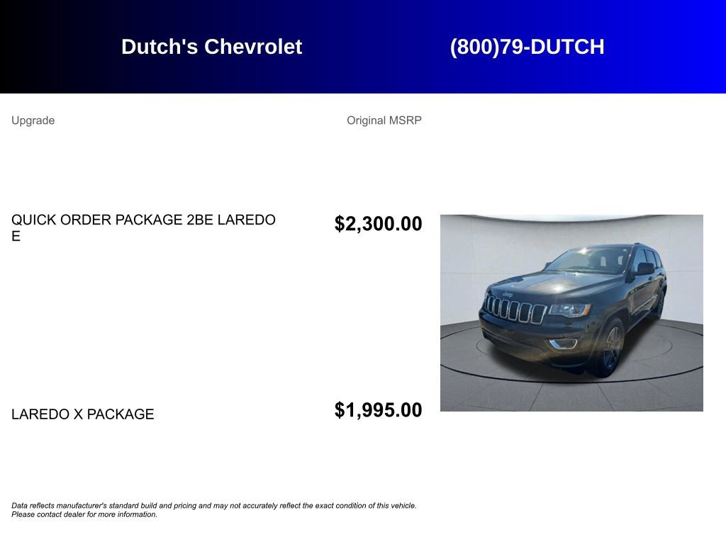 Used 2018 Jeep Grand Cherokee Laredo image 5