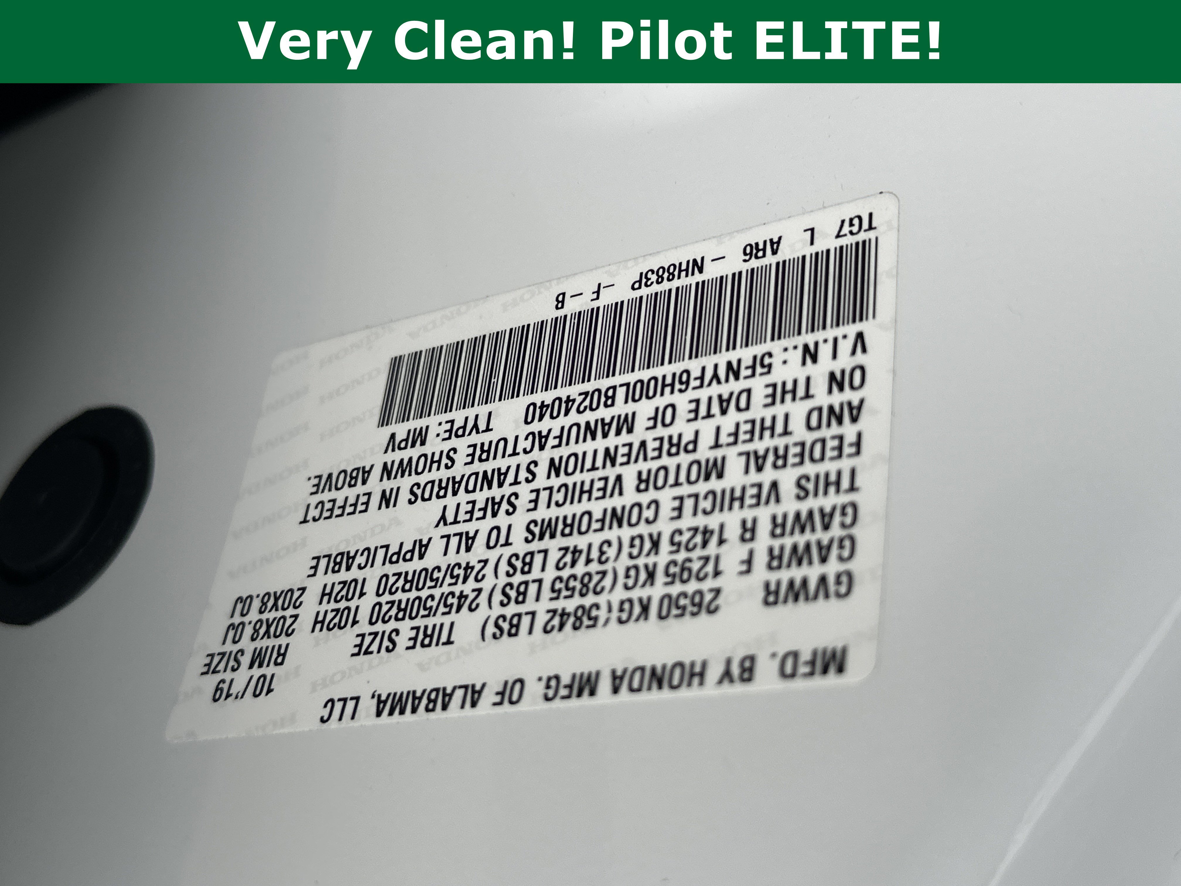 Used 2020 Honda Pilot Elite image 39