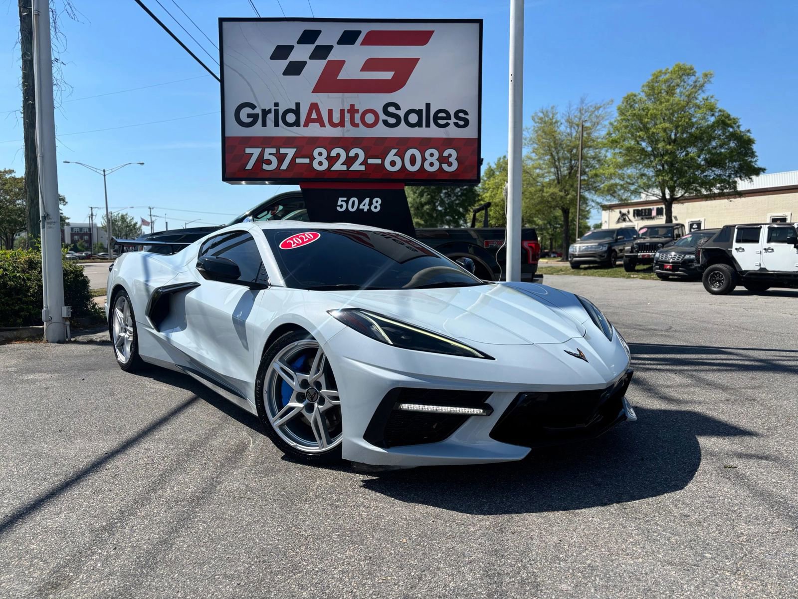 Used 2020 Chevrolet Corvette Stingray Premium Cpe w/ 3LT Preferred Equipment Group image 1