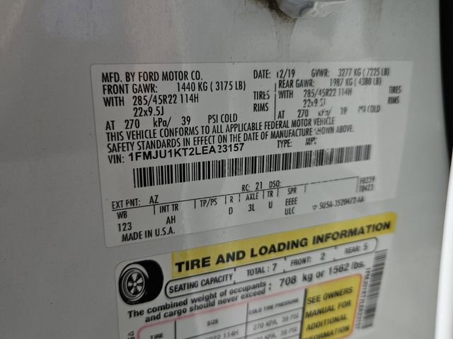 Used 2020 Ford Expedition Limited w/ Equipment Group 303A image 7