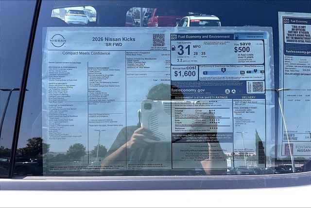 New 2026 Nissan Kicks SR FWD image 14
