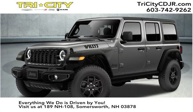 Used 2023 Jeep Wrangler Willys 4xe w/ Cold Weather Group image 1
