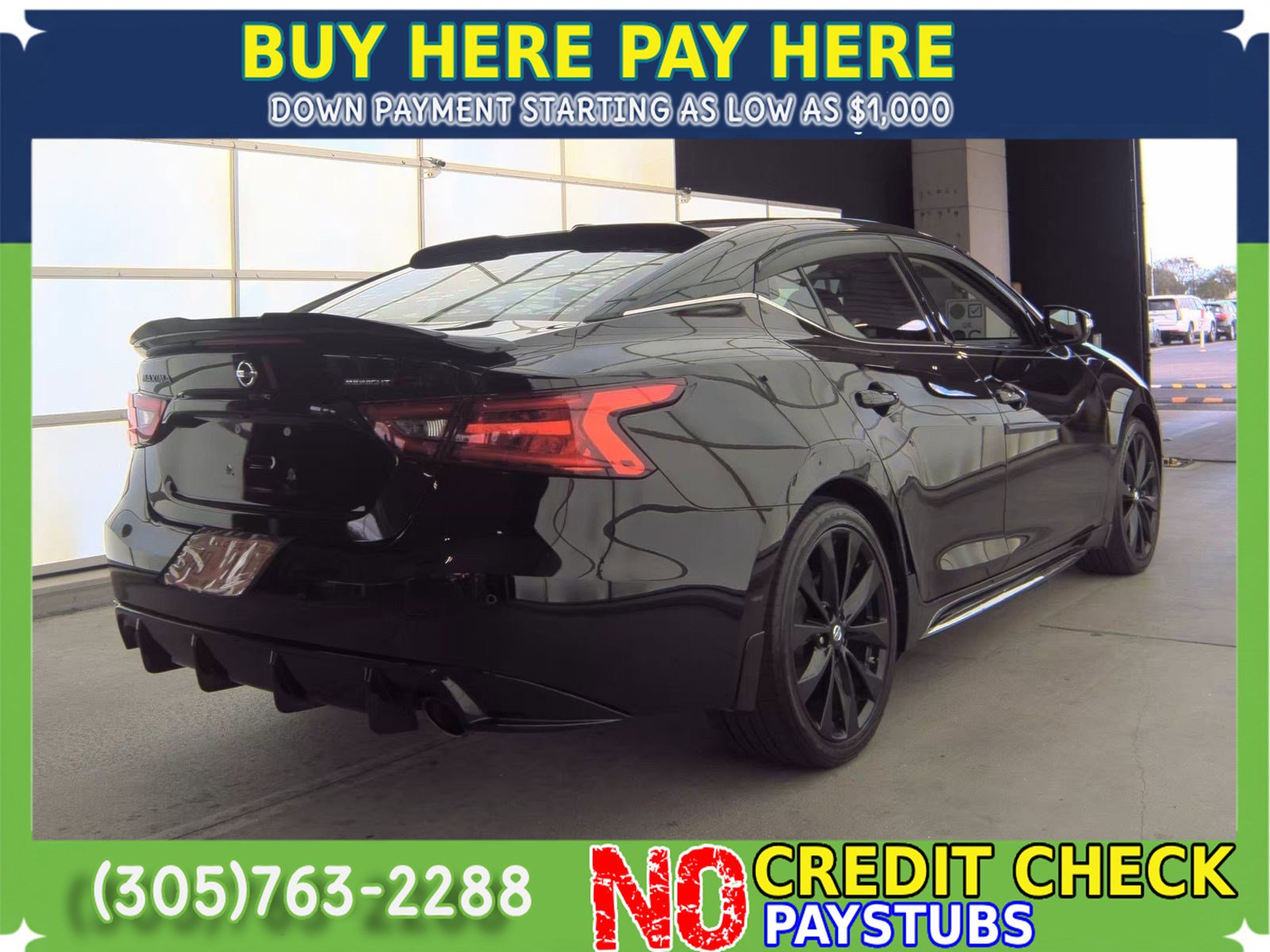 Used 2018 Nissan Maxima SR w/ Midnight Edition FWD image 4