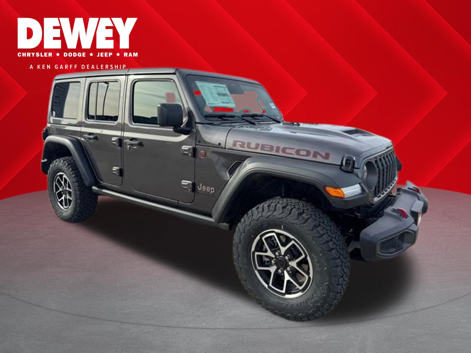 New 2026 Jeep Wrangler Unlimited Rubicon w/ Safety Group AWD/4WD image 1