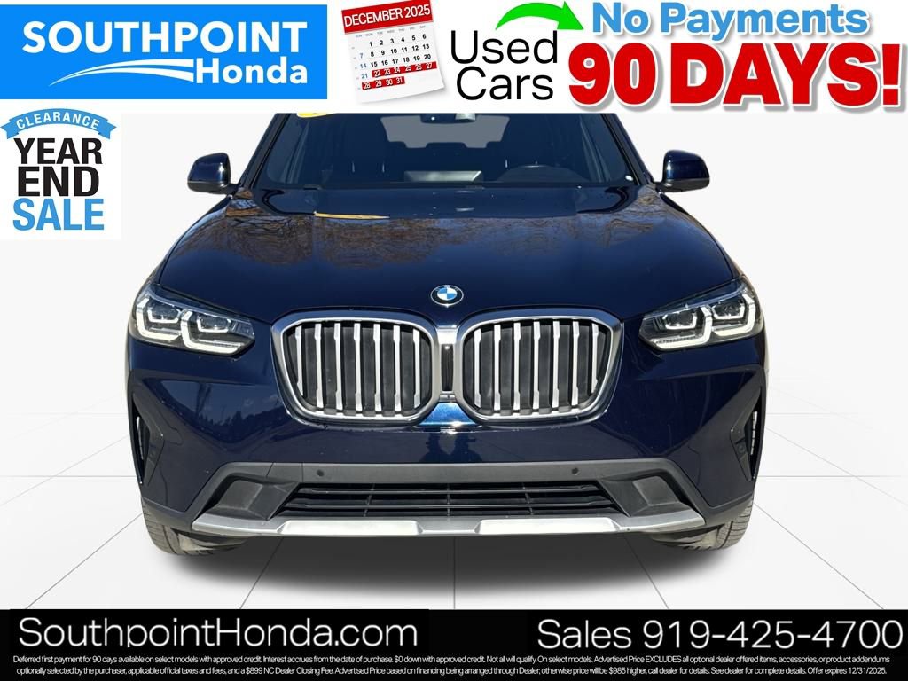 Used 2022 BMW X3 xDrive30i w/ Premium Package 2 image 2