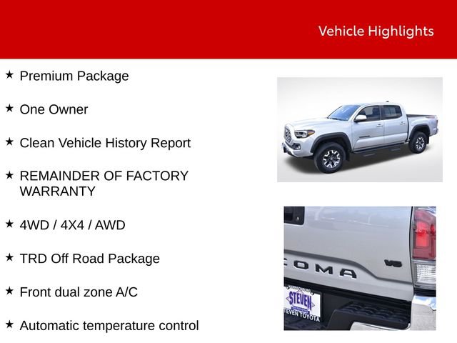 Used 2023 Toyota Tacoma TRD Off-Road AWD/4WD image 9