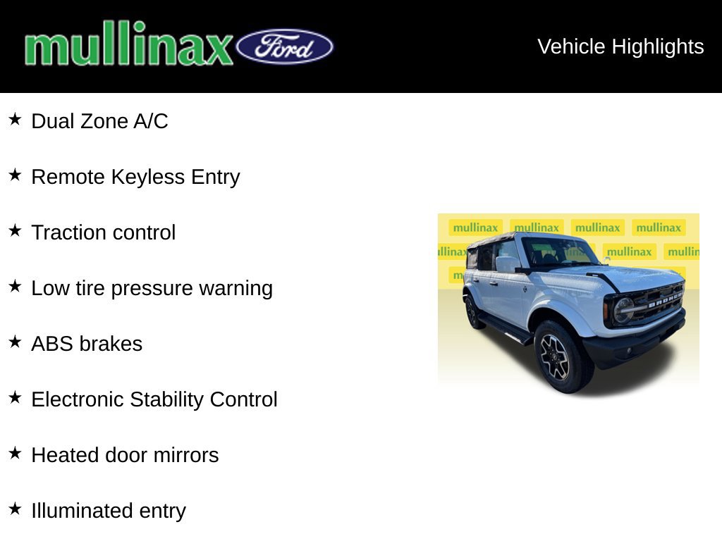New 2026 Ford Bronco Outer Banks AWD/4WD image 15