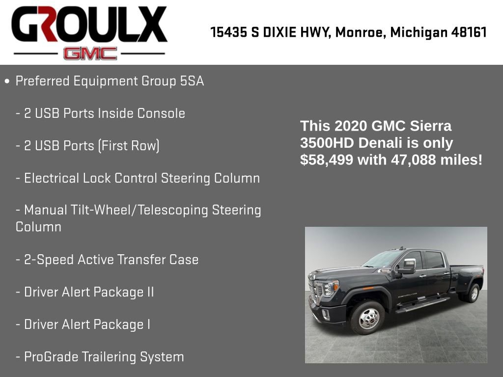Used 2020 GMC Sierra 3500 Denali w/ Denali Ultimate Package image 29