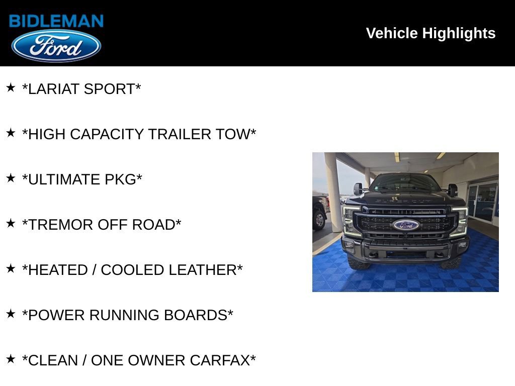 Used 2022 Ford F250 Lariat w/ Tremor Off-Road Package image 10
