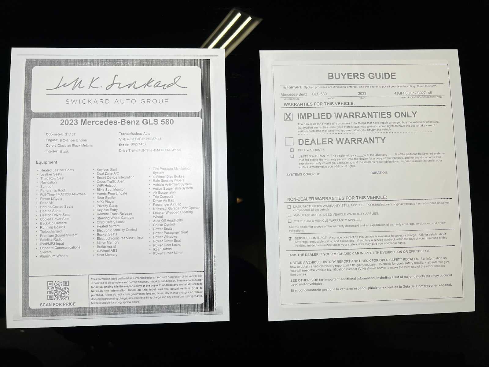 Used 2023 Mercedes-Benz GLS 580 4MATIC image 46