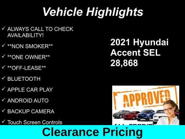 Used 2021 Hyundai Accent SEL image 10