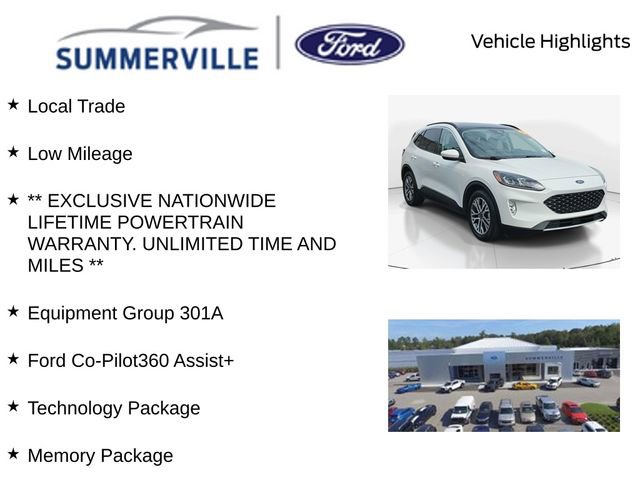Used 2022 Ford Escape SEL w/ Technology Package image 2