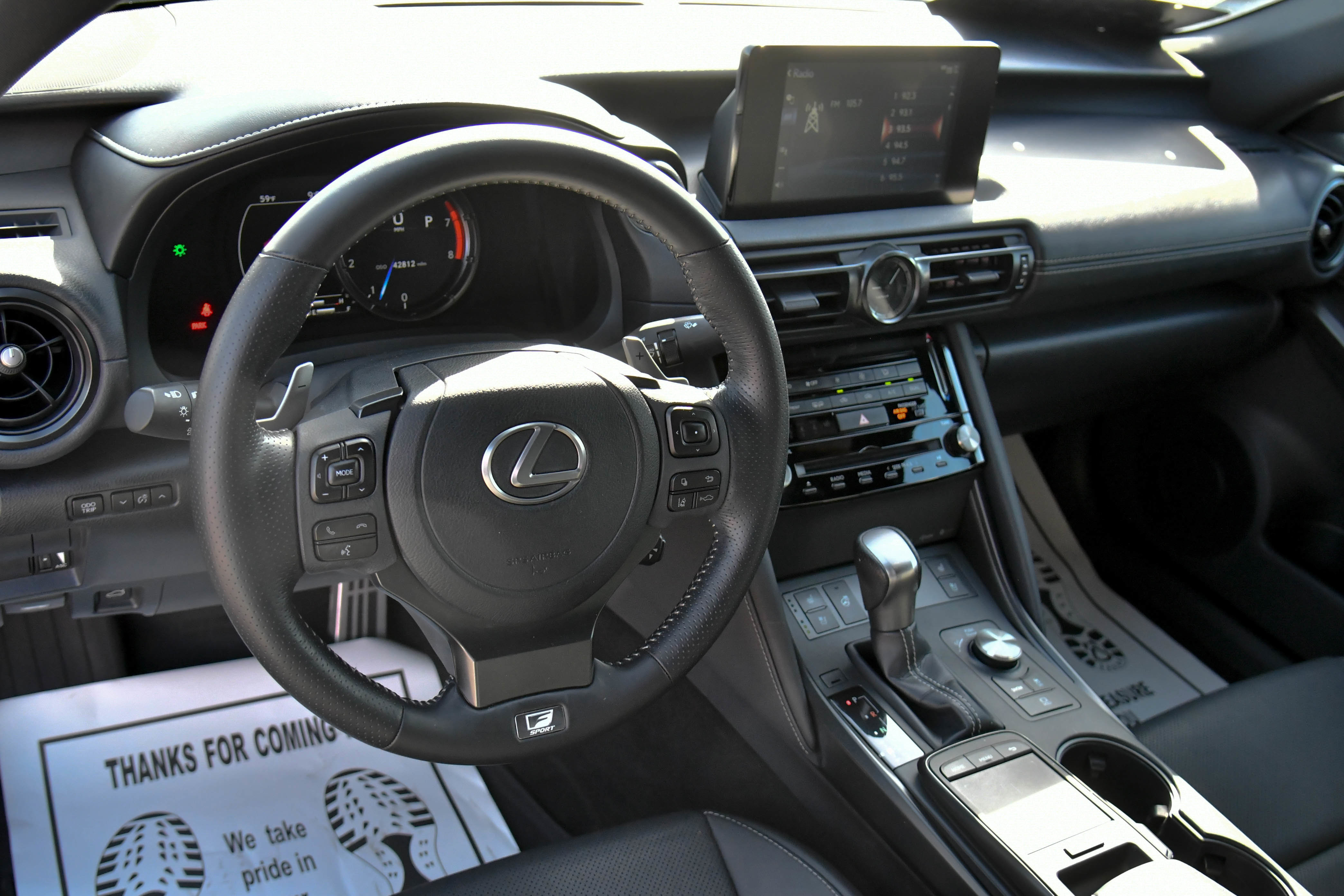 Used 2023 Lexus IS 350 F Sport w/ Accessory Package image 16