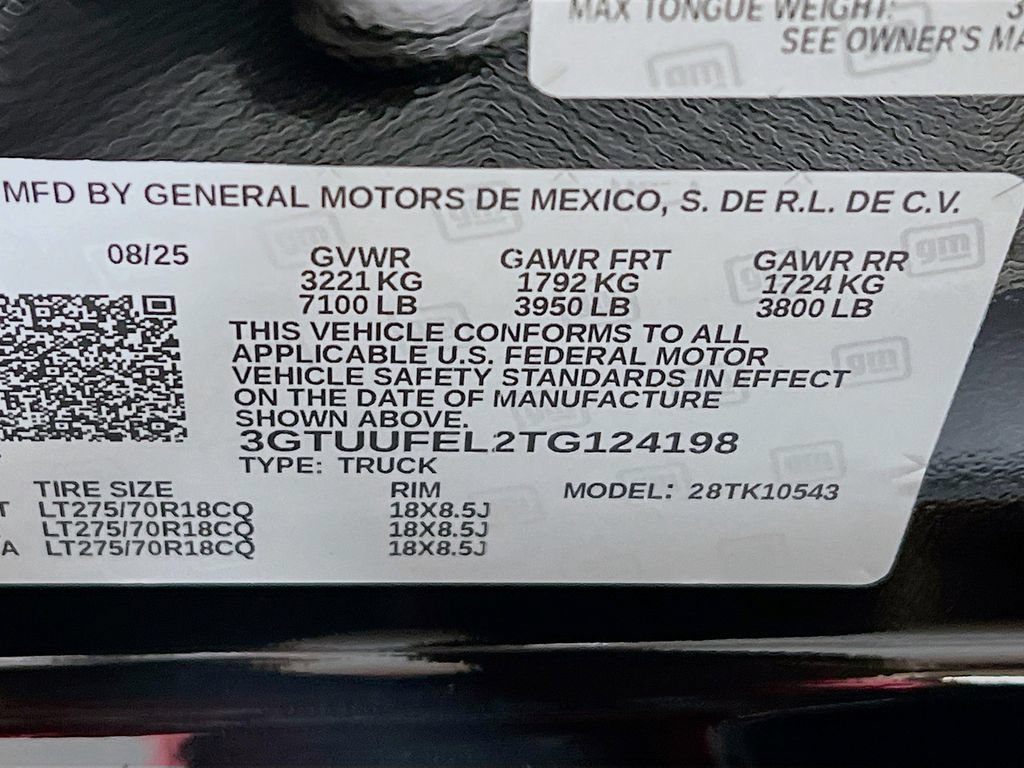 Used 2026 GMC Sierra 1500 AT4X AWD/4WD image 26