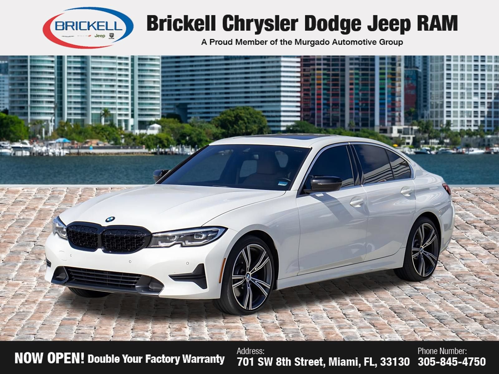 Used 2021 BMW 330i Sedan w/ Convenience Package RWD image 1