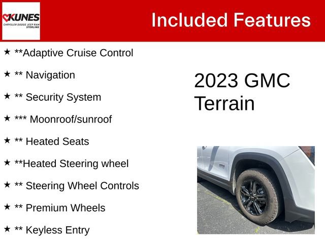 Used 2023 GMC Terrain AT4 w/ GMC Pro Grade Package AWD/4WD image 4