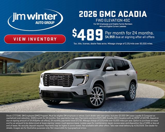 New 2026 GMC Acadia Elevation w/ Elevation Premium Package image 3