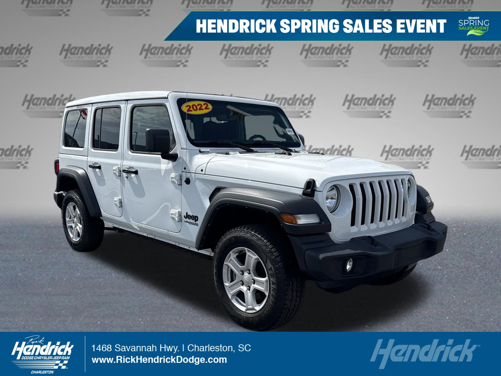 Used 2022 Jeep Wrangler Unlimited Sport w/ Sun And Sound Package image 1
