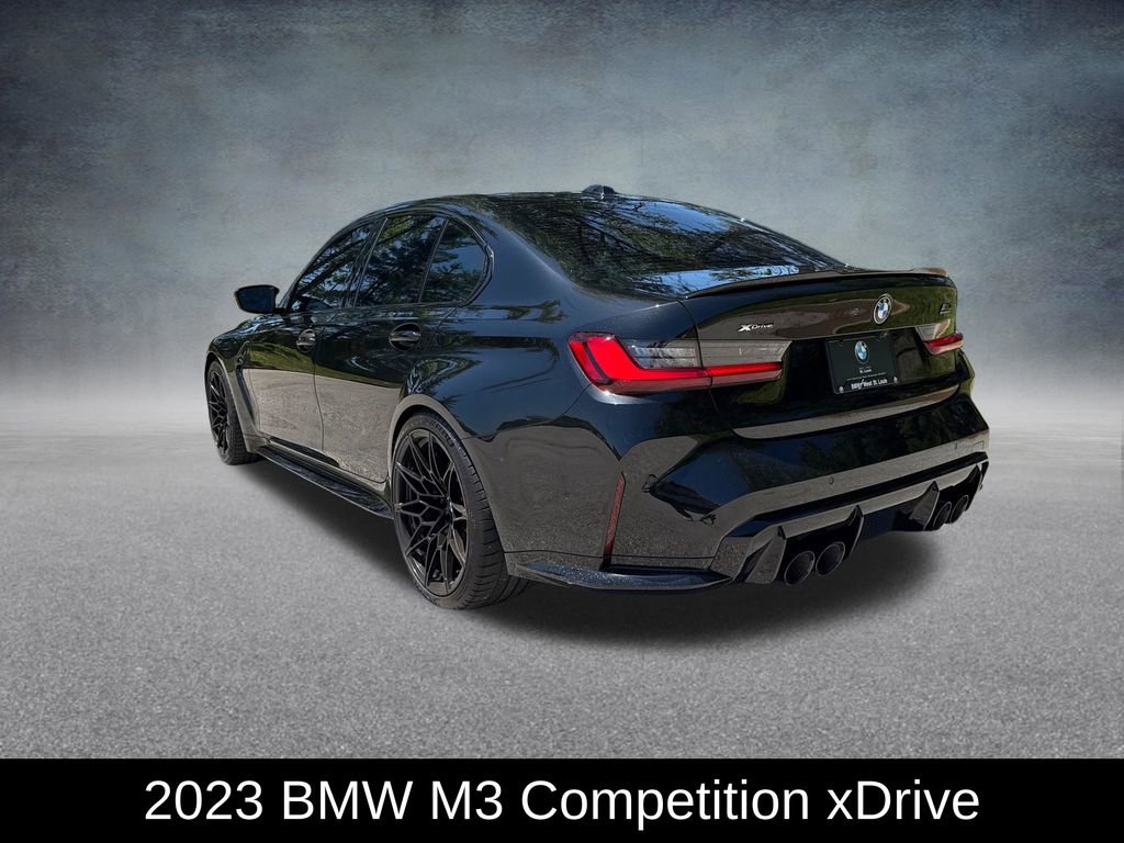 Used 2023 BMW M3 Competition w/ Executive Package AWD/4WD image 3