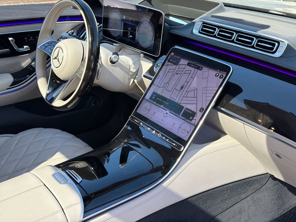 Used 2022 Mercedes-Benz S 580 4MATIC Sedan w/ 3D Technology Package image 8