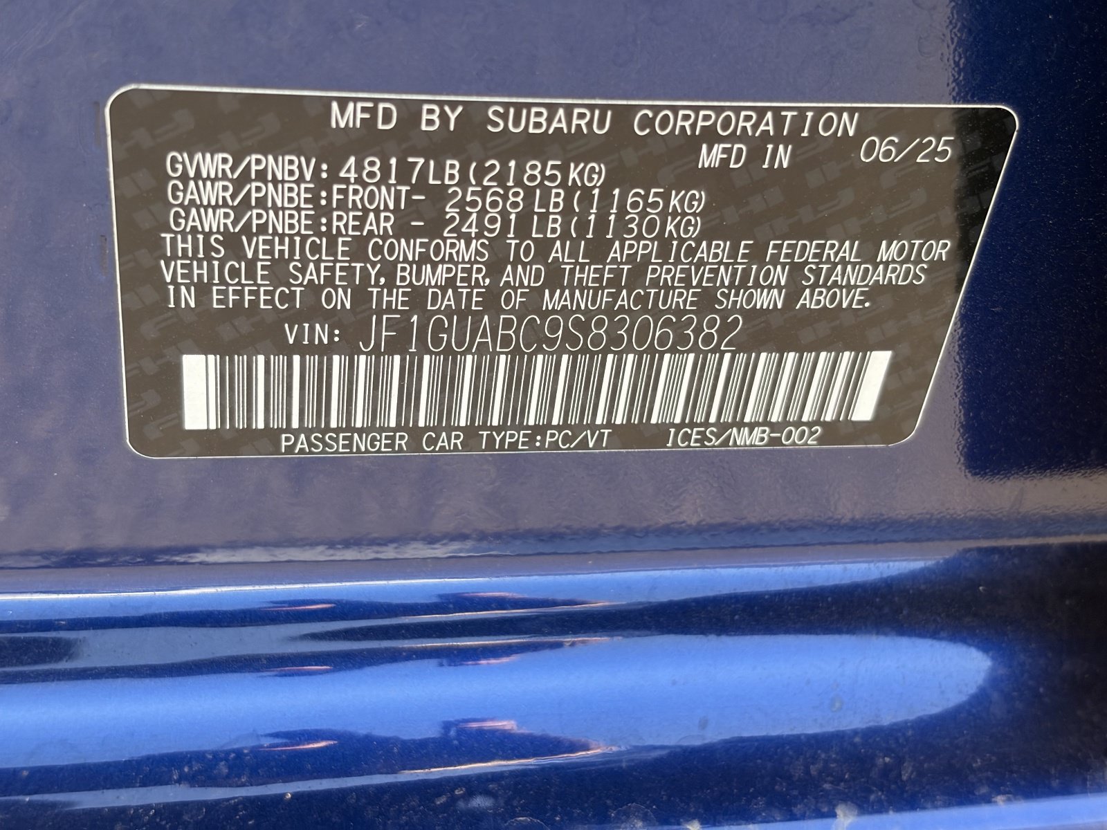 Certified 2025 Subaru Impreza 2.0i w/ Popular Package #1A AWD/4WD image 30