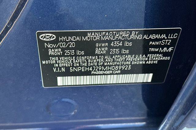 Certified 2021 Hyundai Sonata Limited w/ Cargo Package FWD image 28