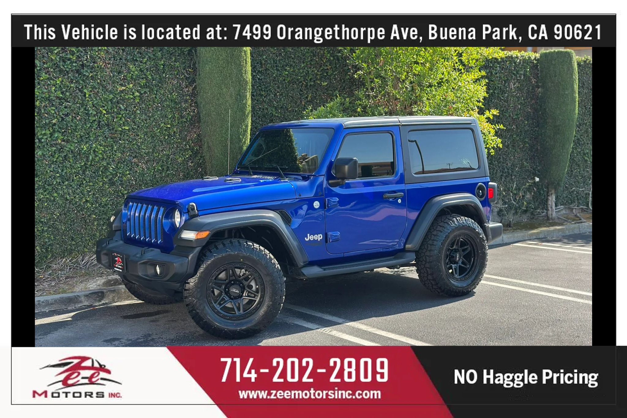 Used 2019 Jeep Wrangler Sport AWD/4WD image 12