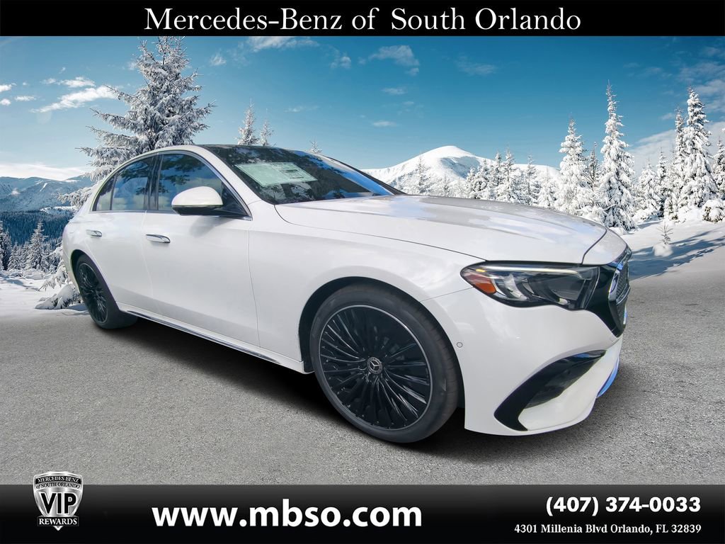 New 2026 Mercedes-Benz E 350 4MATIC Sedan