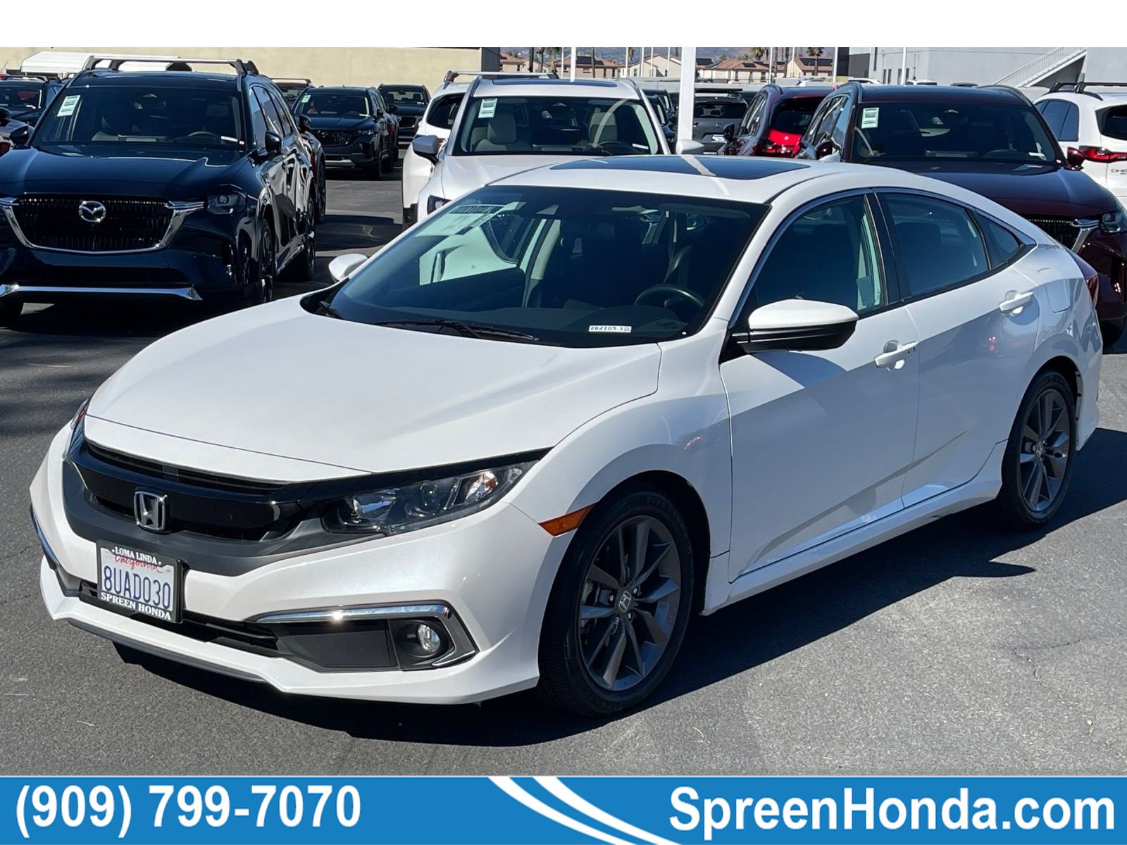 Used 2021 Honda Civic EX image 1