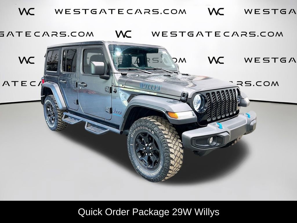 Used 2023 Jeep Wrangler Willys 4xe video 2