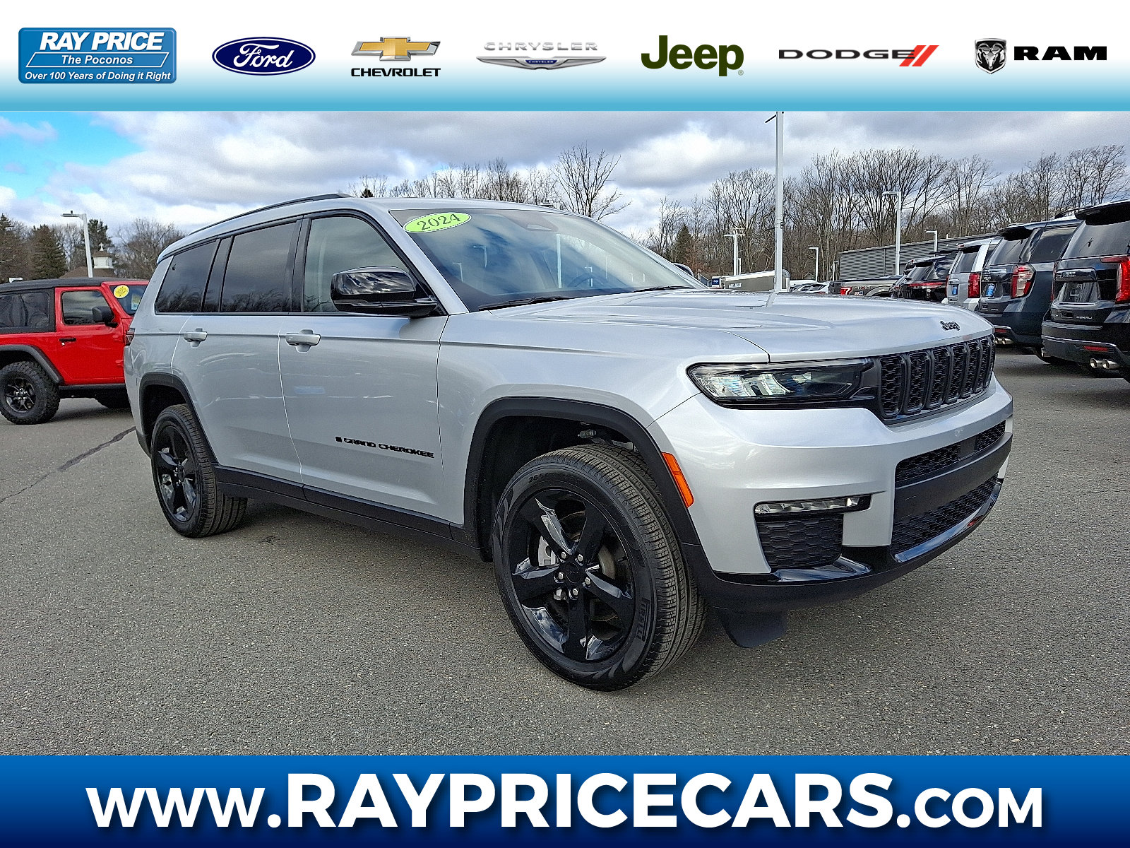 Used 2024 Jeep Grand Cherokee L Limited w/ Black Appearance Package