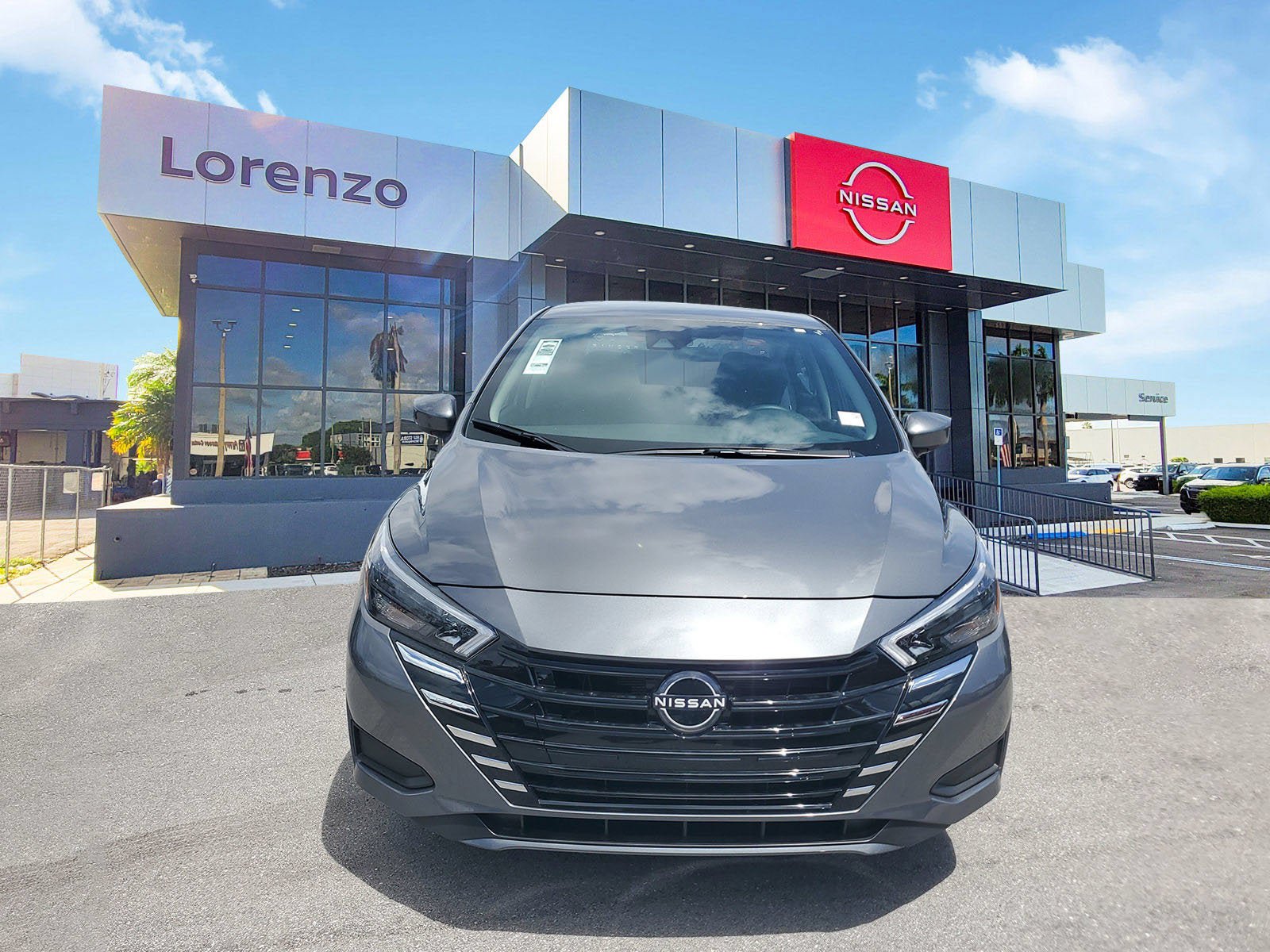 New 2025 Nissan Versa SV w/ Trunk Package FWD image 2