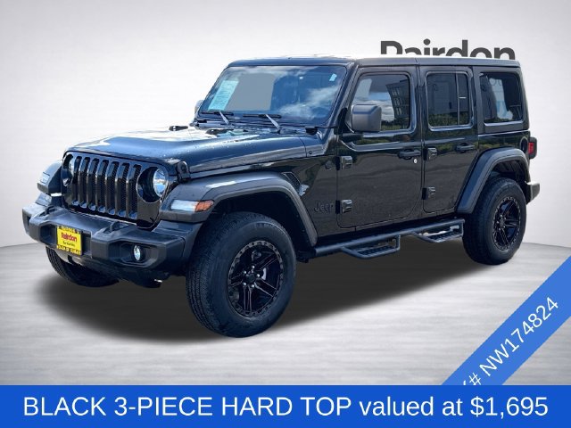 Used 2022 Jeep Wrangler Unlimited Sport AWD/4WD image 3