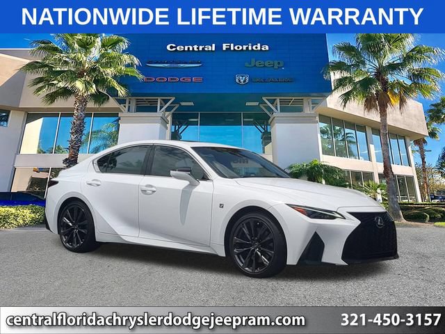 Used 2023 Lexus IS 350 F Sport w/ Memory Package