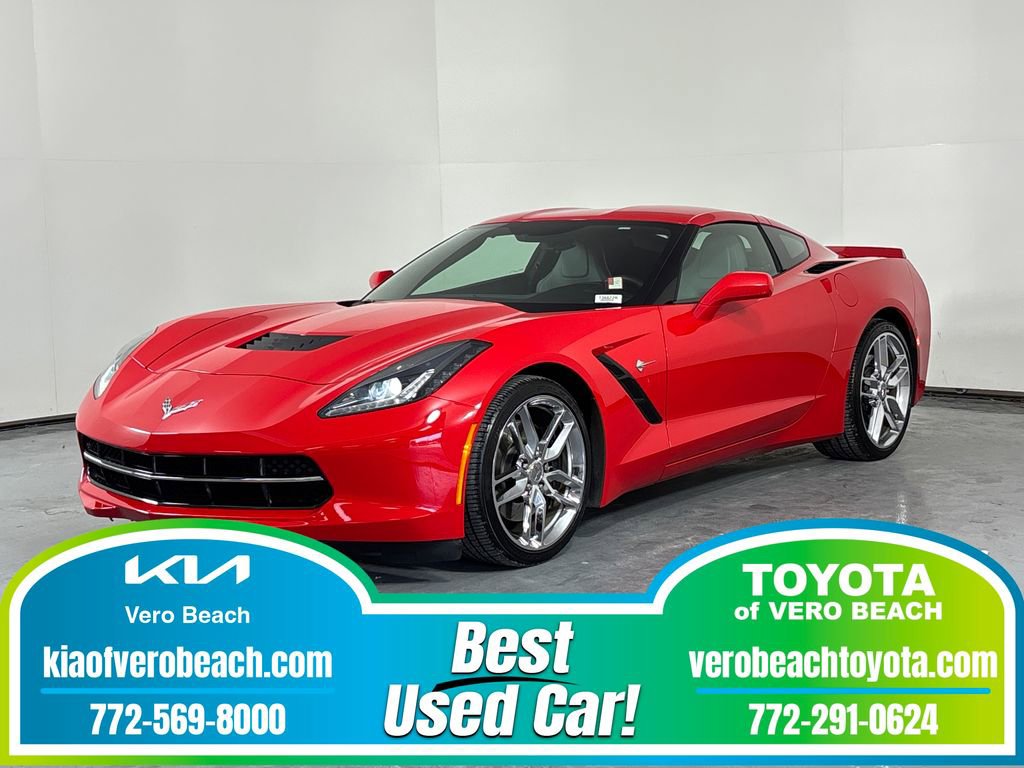 Used 2019 Chevrolet Corvette Stingray Coupe w/ Z51 1LT RWD image 1