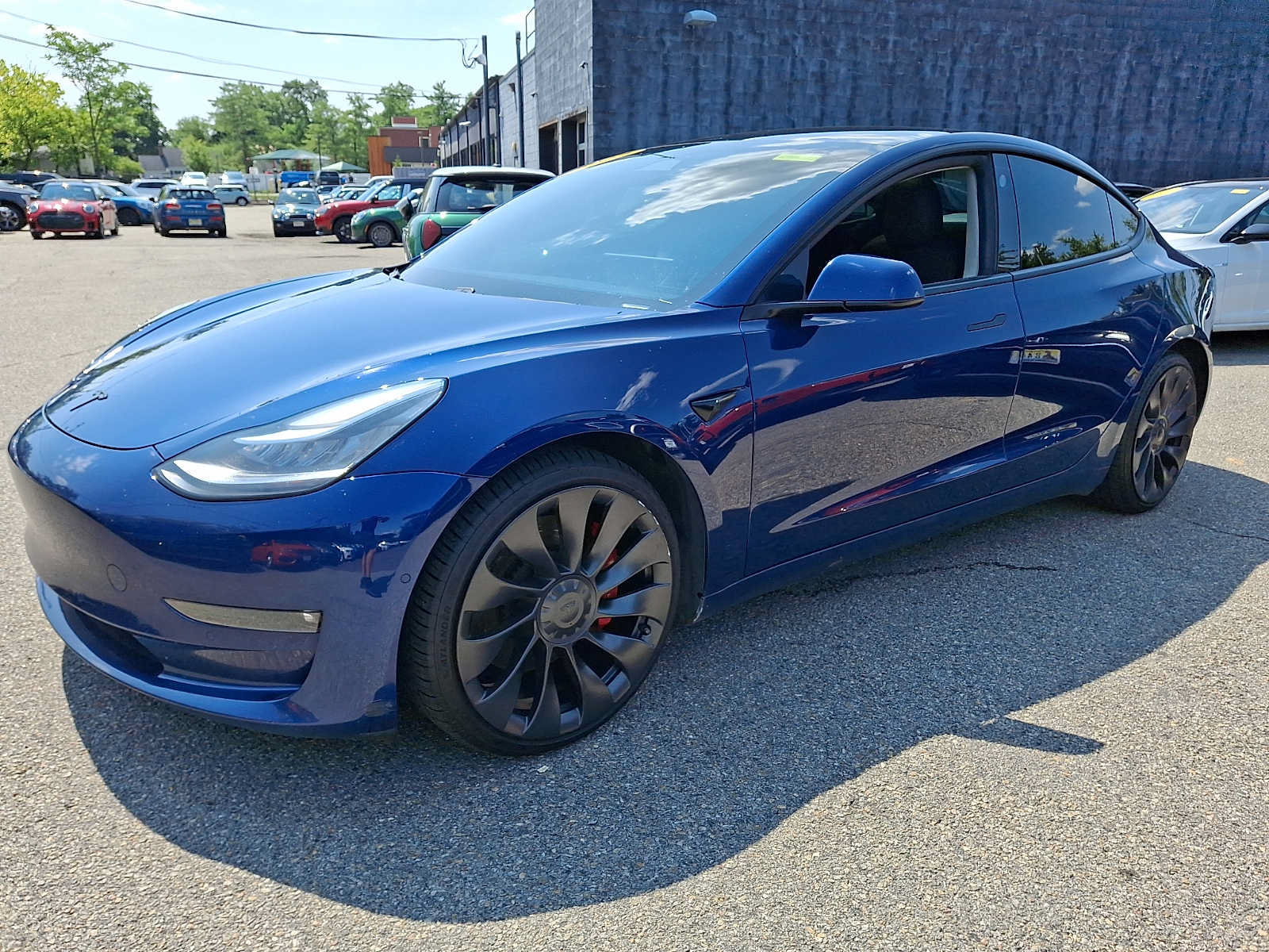 Used 2021 Tesla Model 3 Performance AWD/4WD image 3