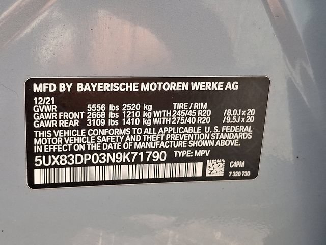 Used 2022 BMW X3 M40i AWD/4WD image 29