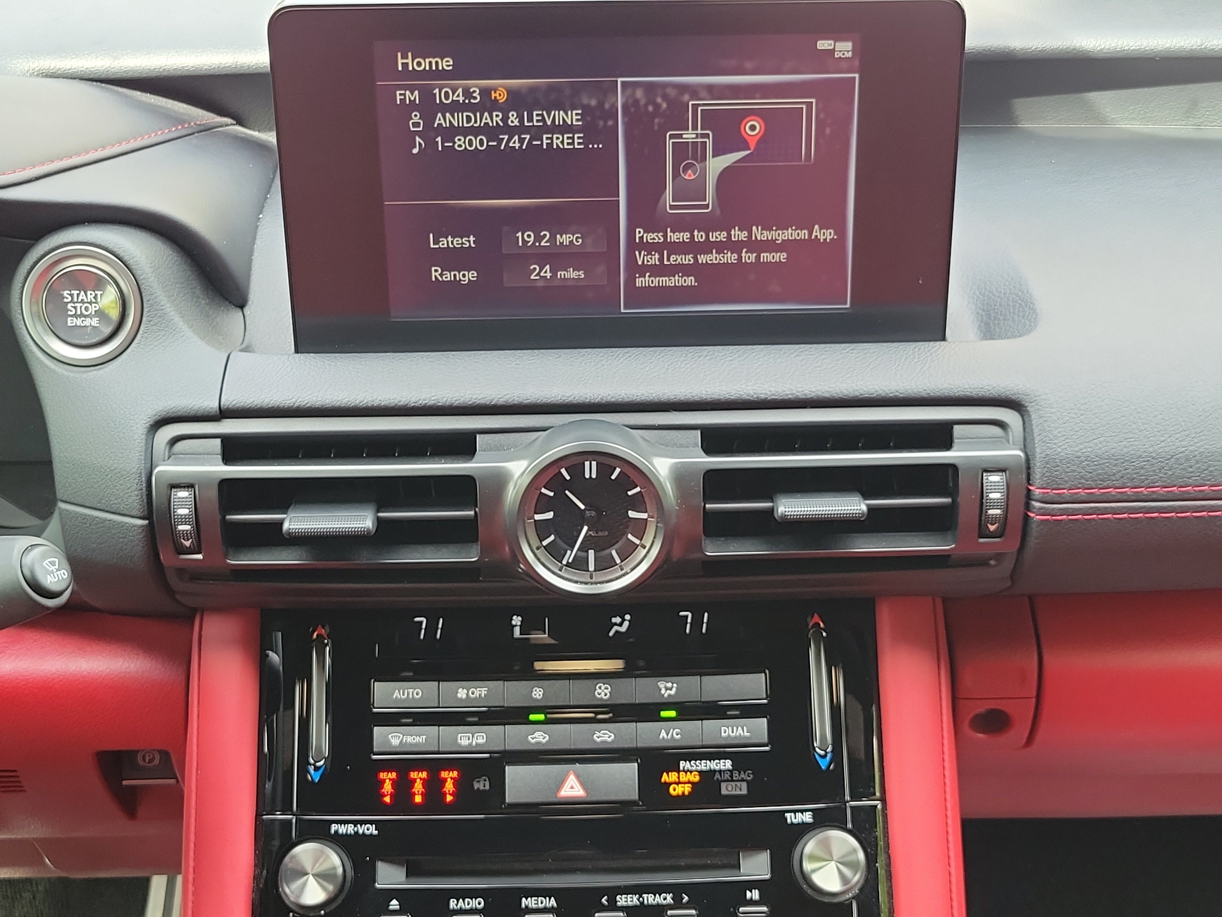 Used 2023 Lexus IS 350 F Sport w/ Memory Package RWD image 15