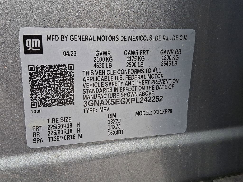 Certified 2023 Chevrolet Equinox LS w/ LS Convenience Package image 18