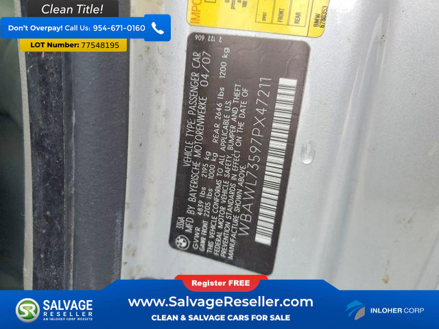 Used 2007 BMW 335i Convertible image 16