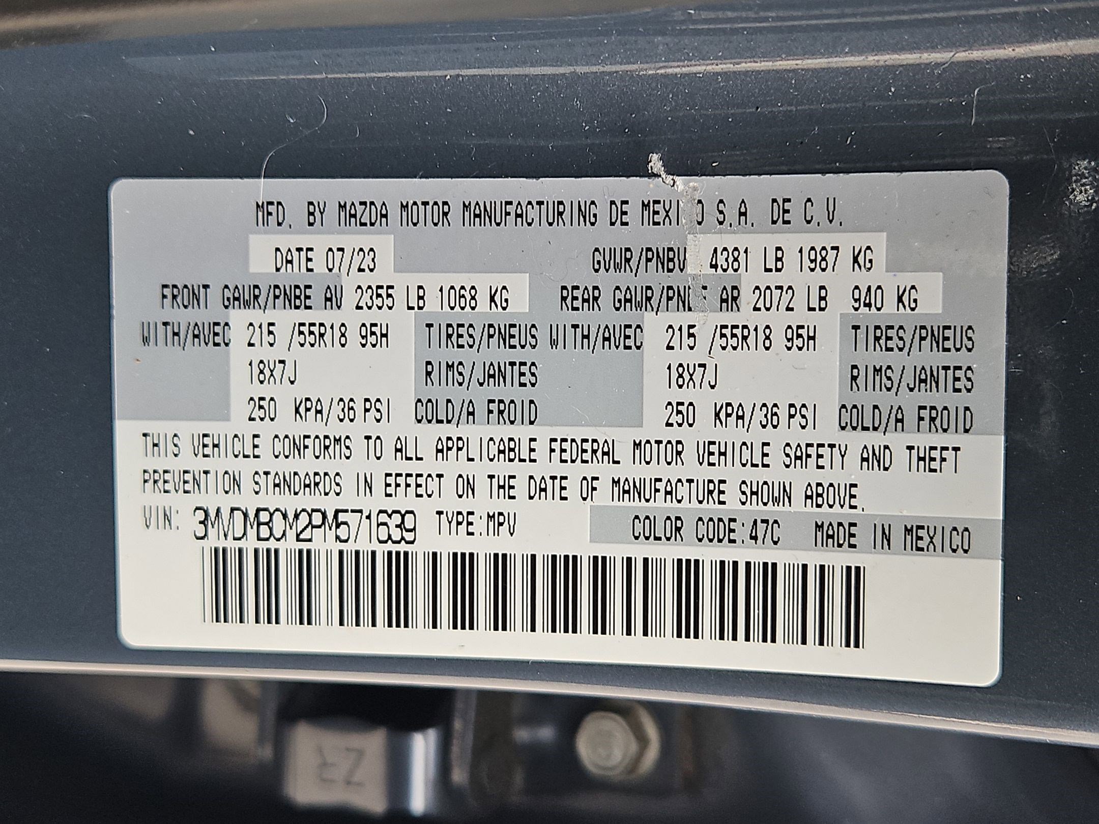Certified 2023 MAZDA CX-30 AWD 2.5 S w/ Preferred Package image 32