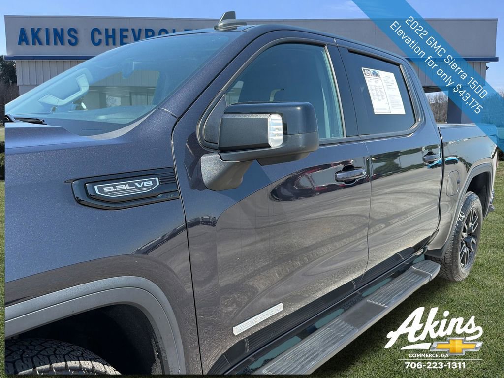 Used 2022 GMC Sierra 1500 Elevation w/ Elevation Premium Package AWD/4WD video 2
