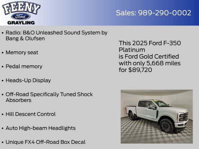 Used 2025 Ford F350 Platinum image 18