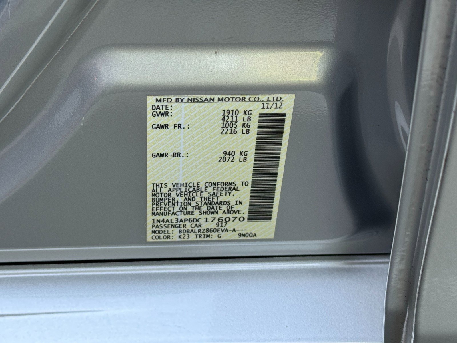 Used 2013 Nissan Altima 2.5 S FWD image 37
