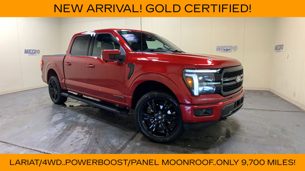Certified 2025 Ford F150 Lariat w/ Equipment Group 502A High