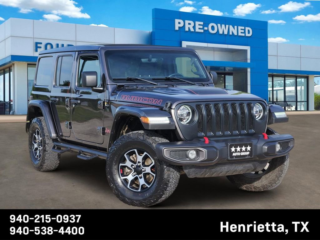 Used 2021 Jeep Wrangler Unlimited Rubicon AWD/4WD image 1