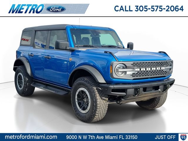 Certified 2024 Ford Bronco Badlands w/ Sasquatch Package