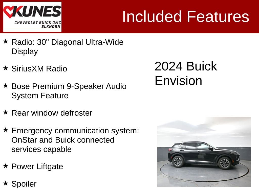 Used 2024 Buick Envision Preferred AWD/4WD image 3