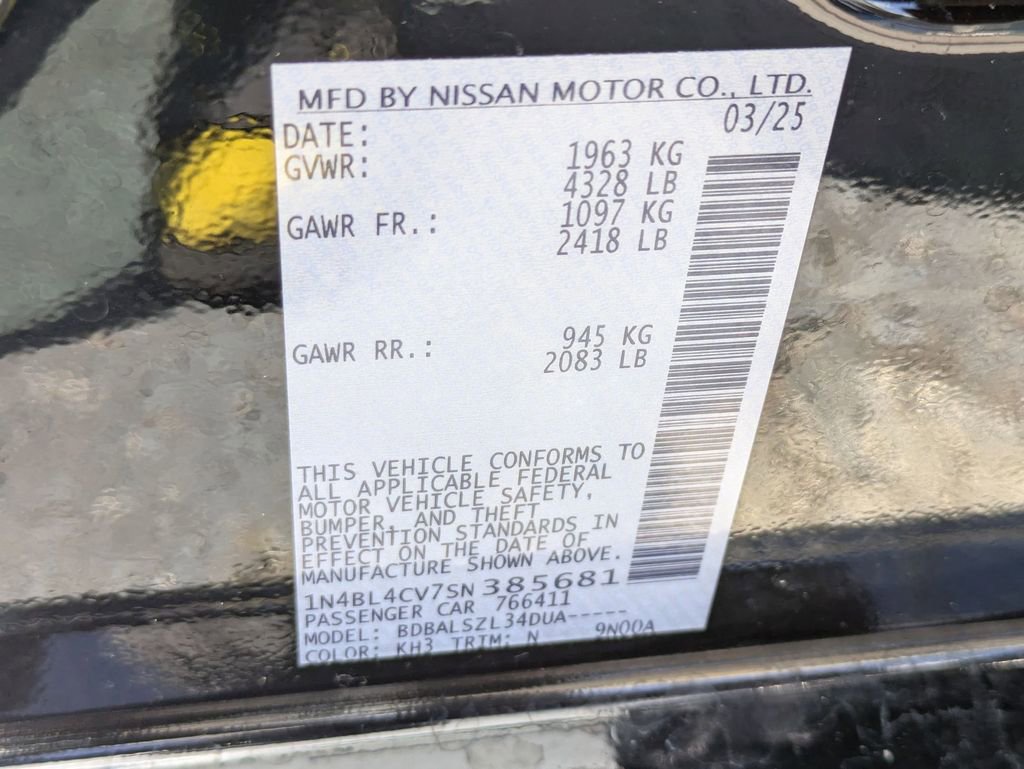 Used 2025 Nissan Altima 2.5 SR image 35