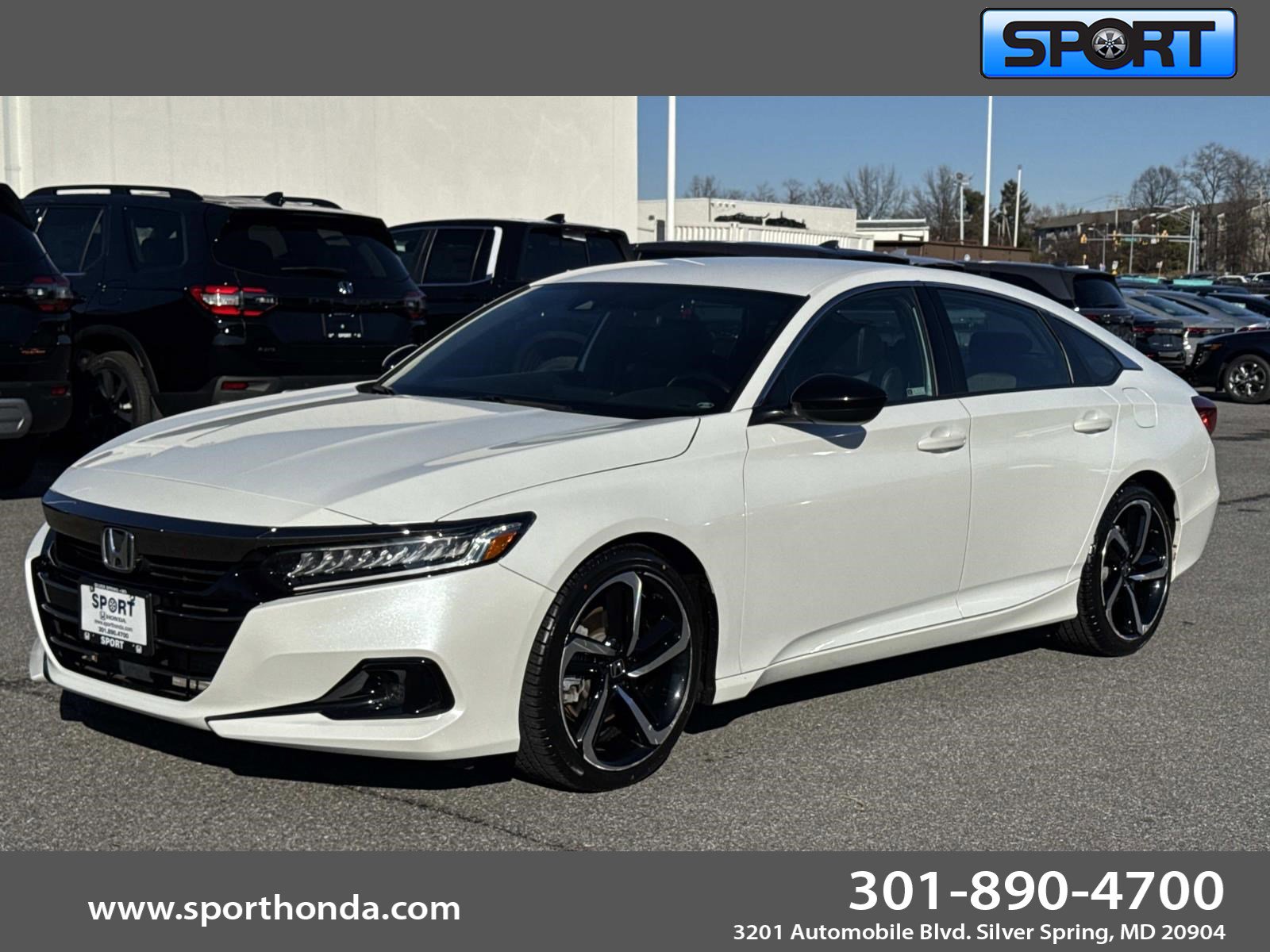 Certified 2022 Honda Accord Sport